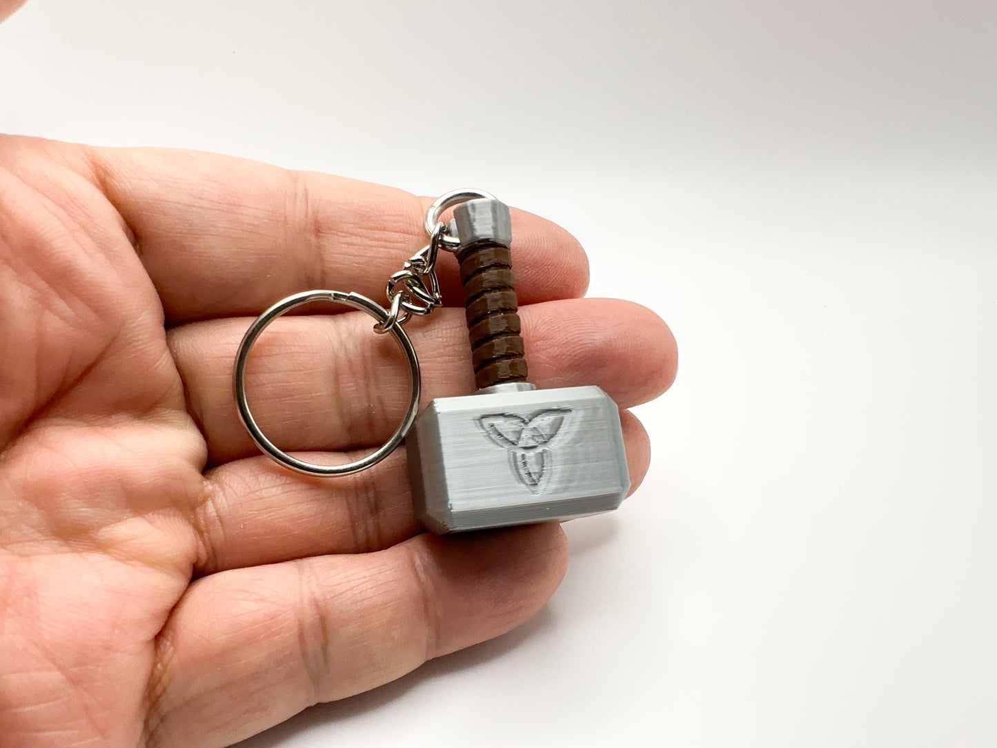 Thor's Hammer (Mjolnir) Keychain (3D Printed)