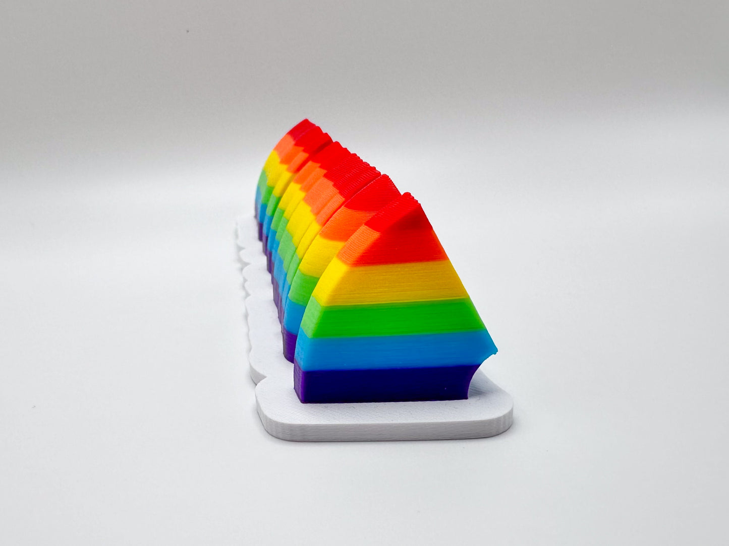 LGBTQ Rainbow Pride 3D Desk Sign (Love is Love)