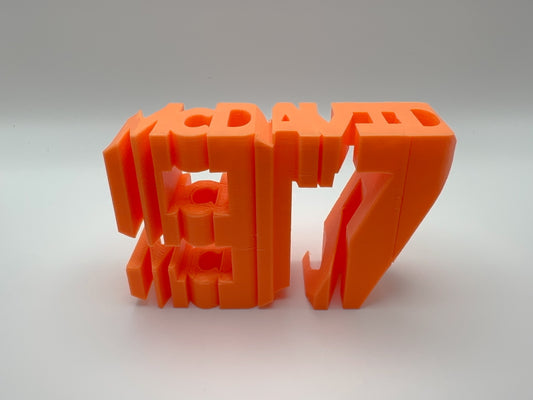 Cool Connor McDavid #97 3D Printed Gift