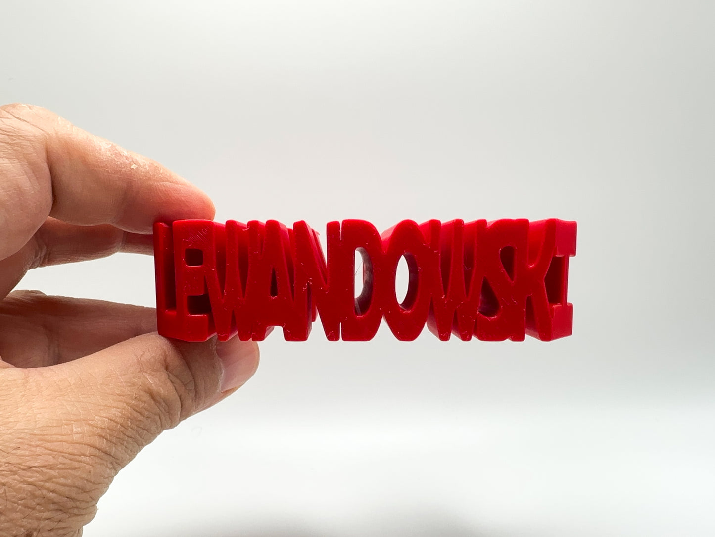 Cool Robert Lewandowski #9 3D Printed Gift