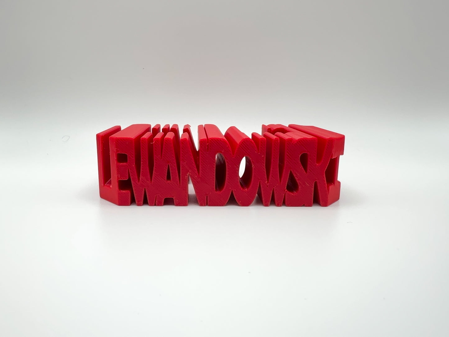 Cool Robert Lewandowski #9 3D Printed Gift