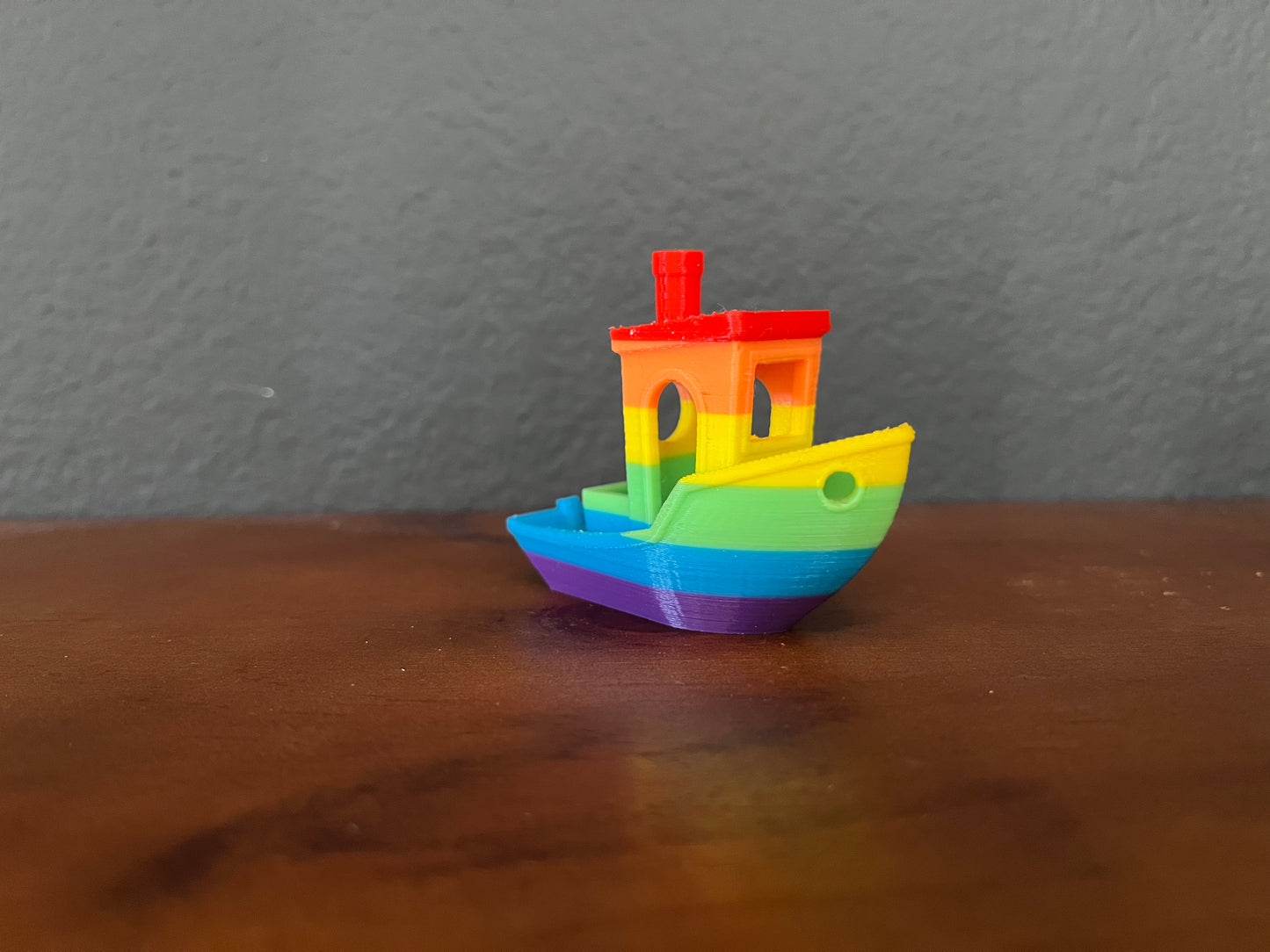 The ‘Love is Love’ Boat, LGBTQ Rainbow Pride 3D Printed Benchy