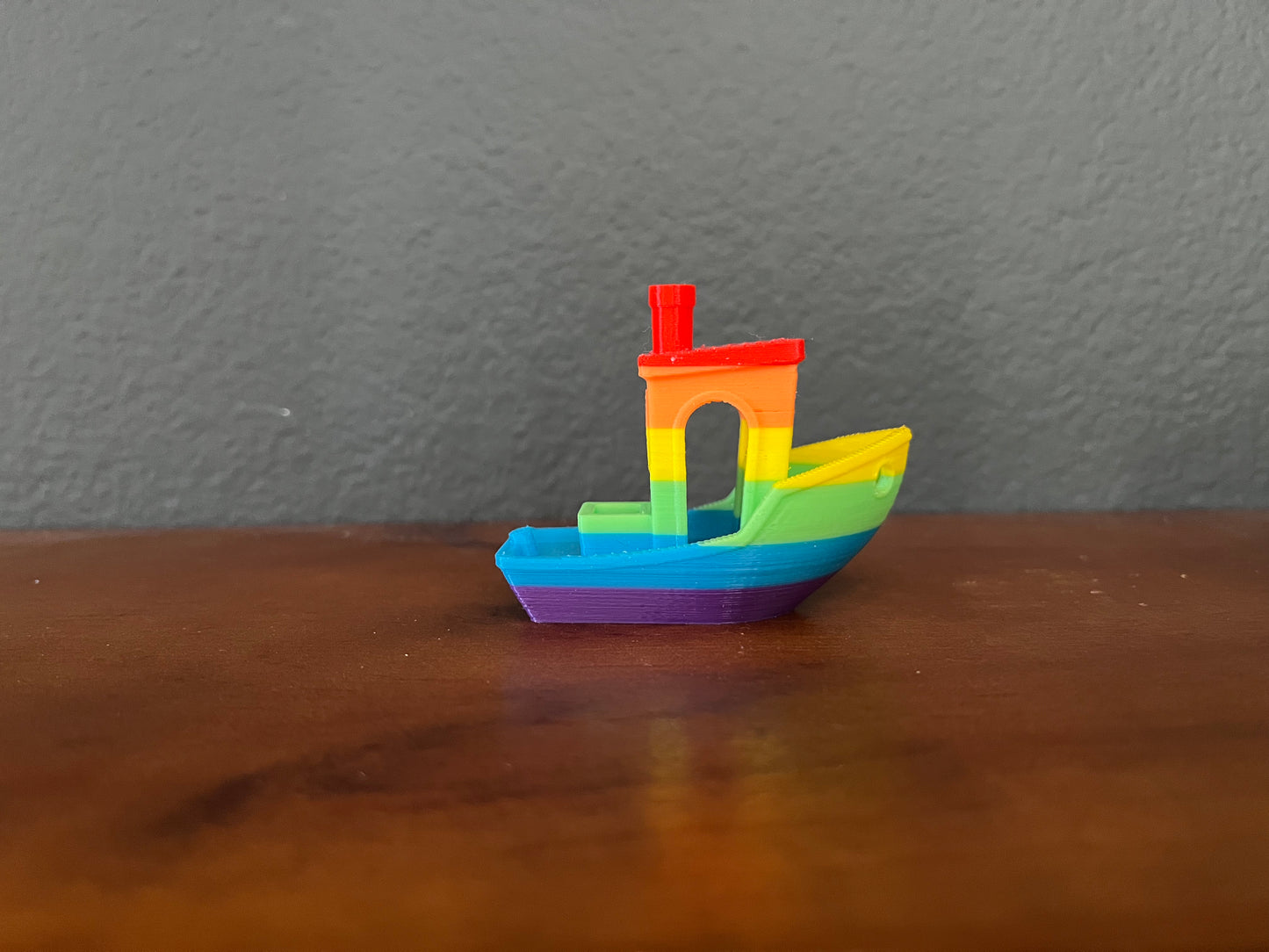 The ‘Love is Love’ Boat, LGBTQ Rainbow Pride 3D Printed Benchy