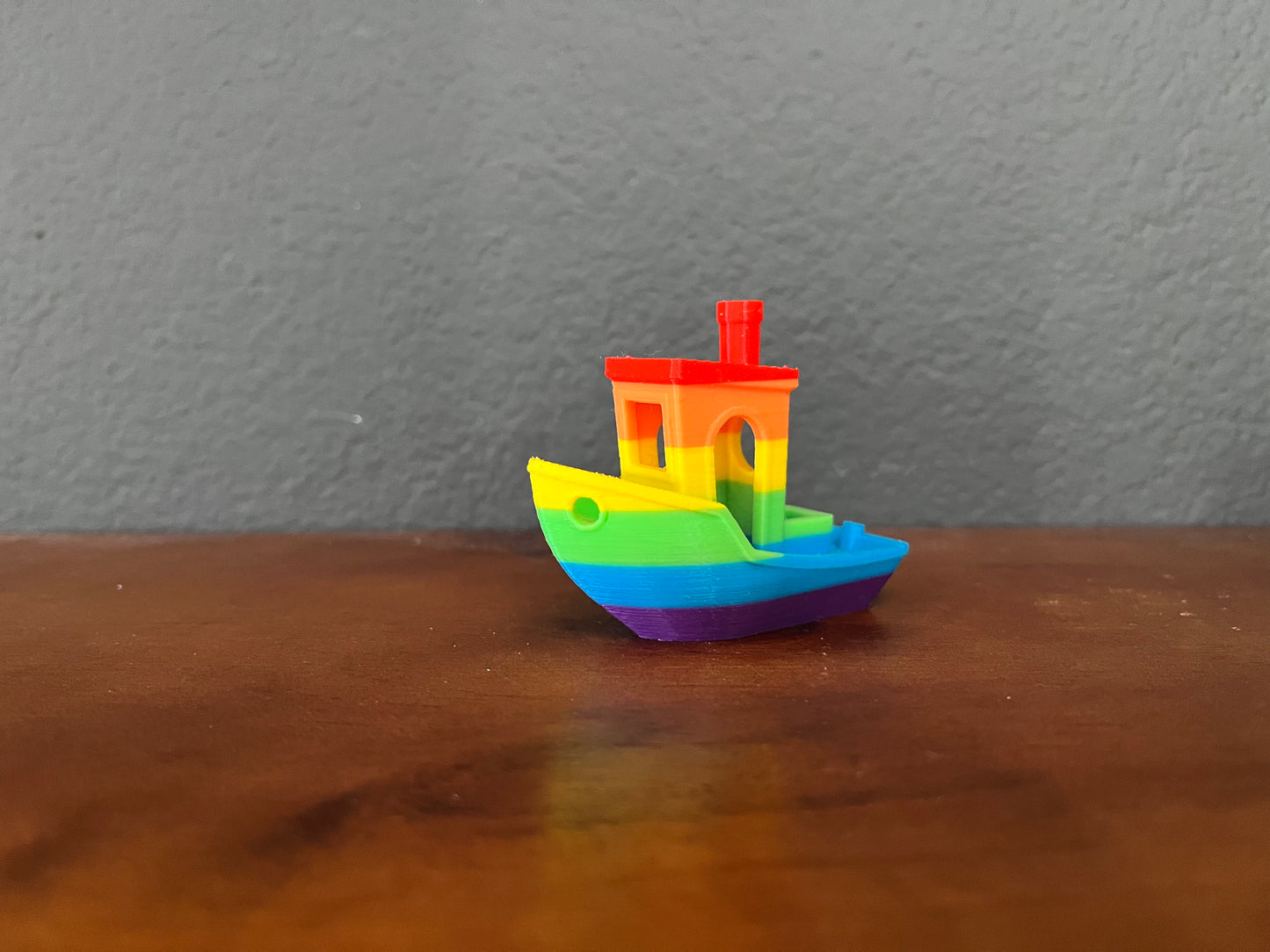 The ‘Love is Love’ Boat, LGBTQ Rainbow Pride 3D Printed Benchy