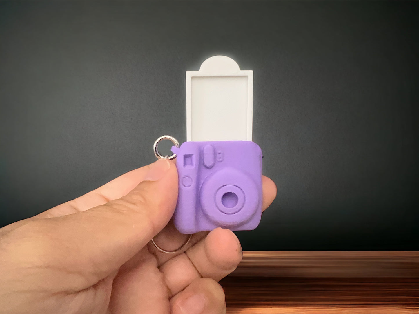 Mini Instax Camera Photo Keychain (personalized with your own photo)