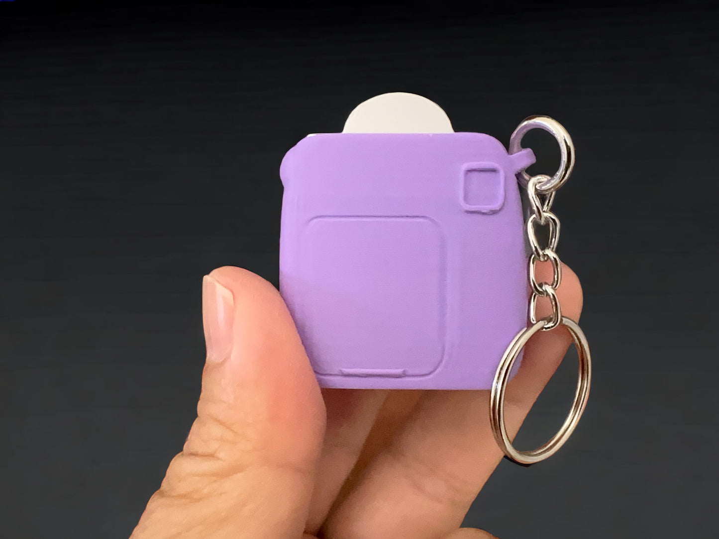 Mini Instax Camera Photo Keychain (personalized with your own photo)