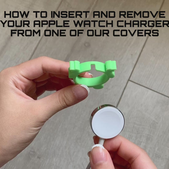 Video demonstrating how to put on and remove the charger cover