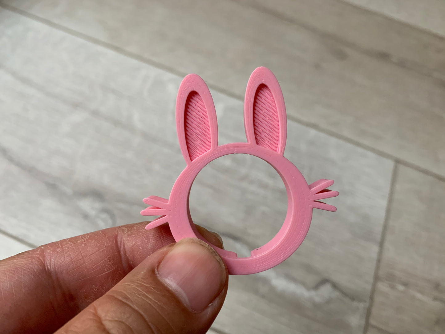 Apple Watch charger cover in the shape of a bunny