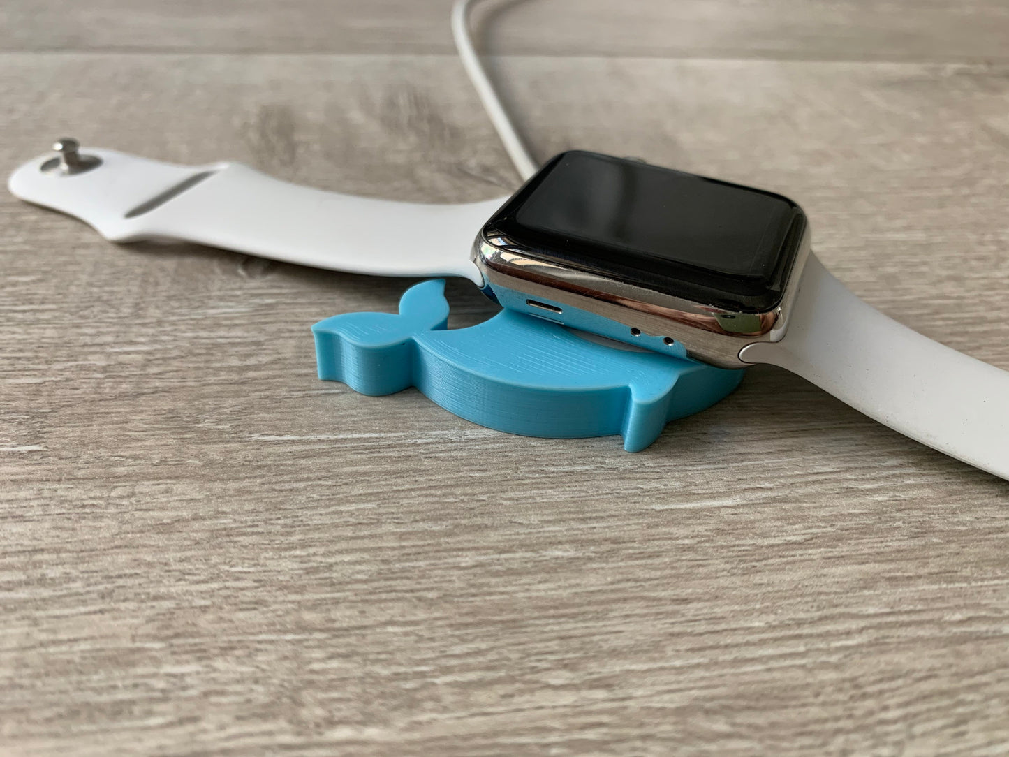 Cute Whale Skin/Cover for Apple Watch Charger