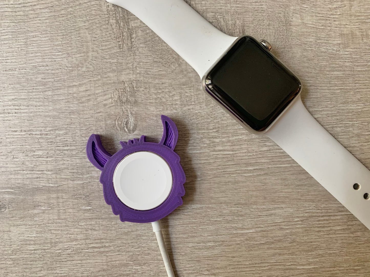 Cute Llama Skin/Cover for Apple Watch Charger