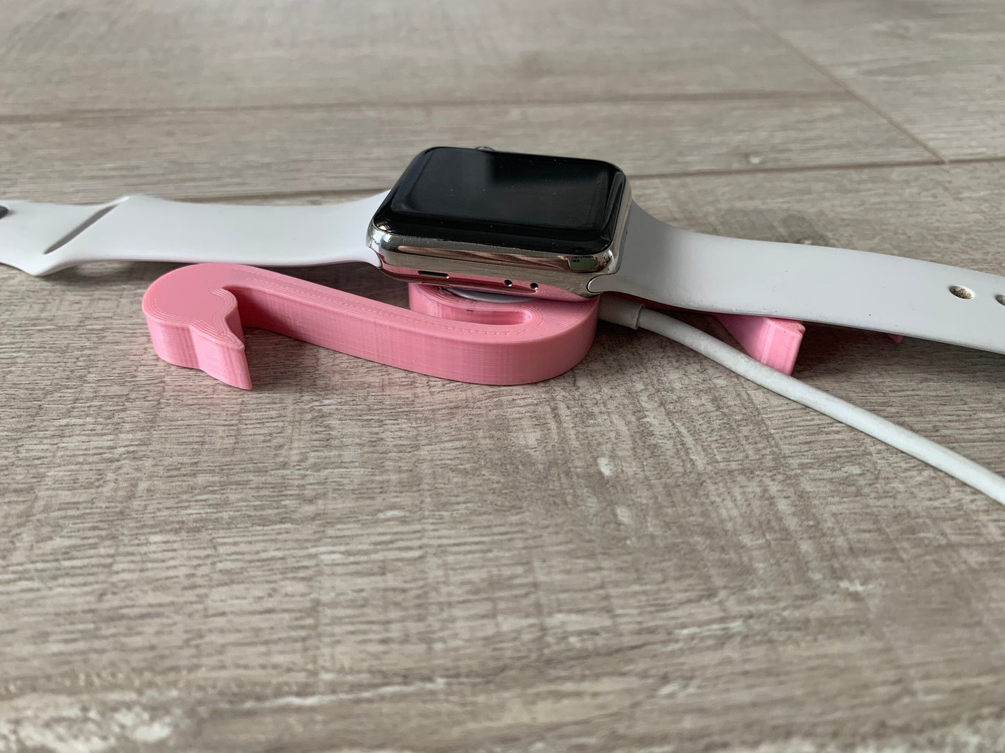 Cute Flamingo Skin/Cover for Apple Watch Charger