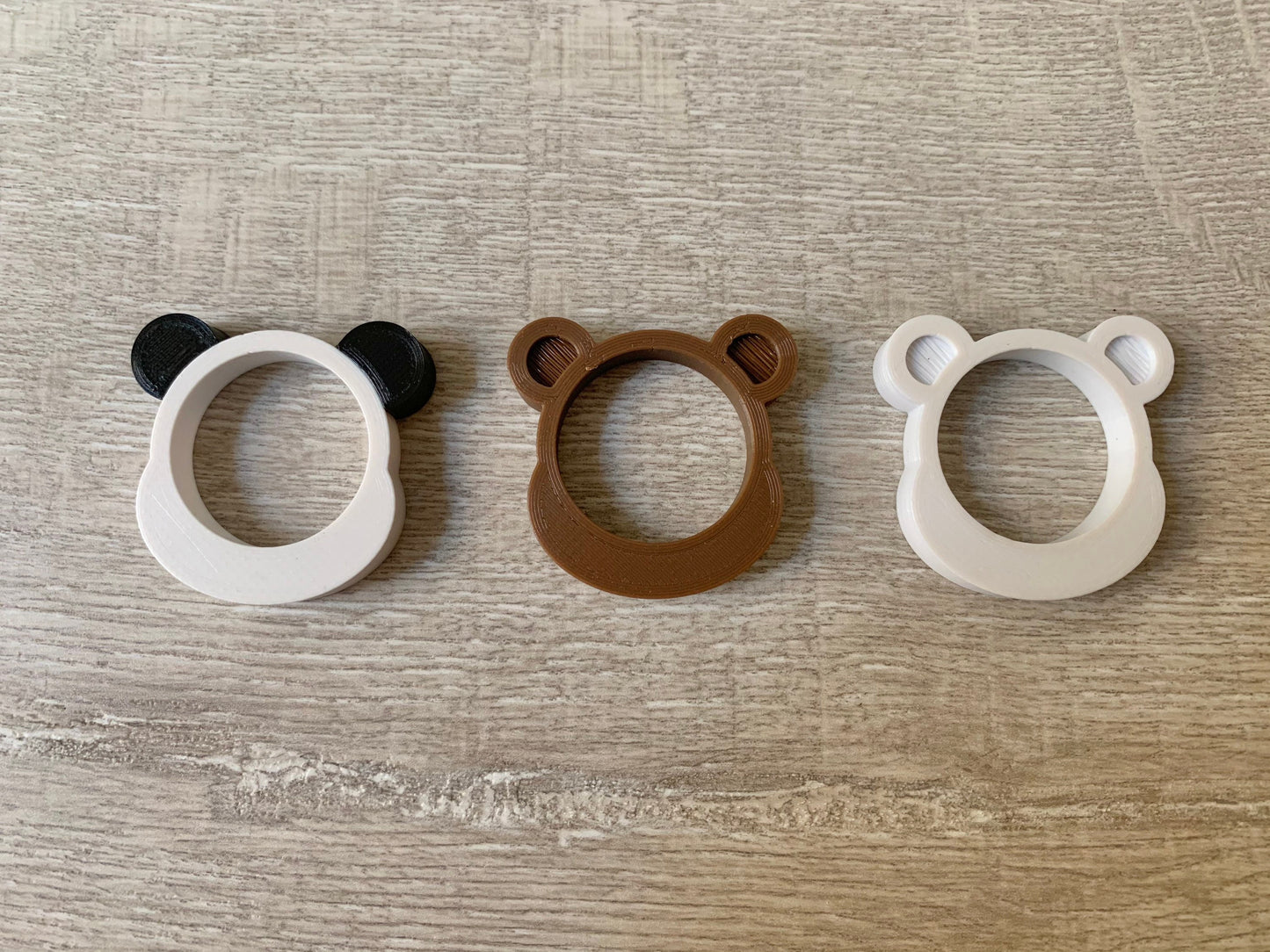 Cute Bear Skin/Cover for Apple Watch Charger (Panda Bear, Polar Bear, Grizzly Bear)