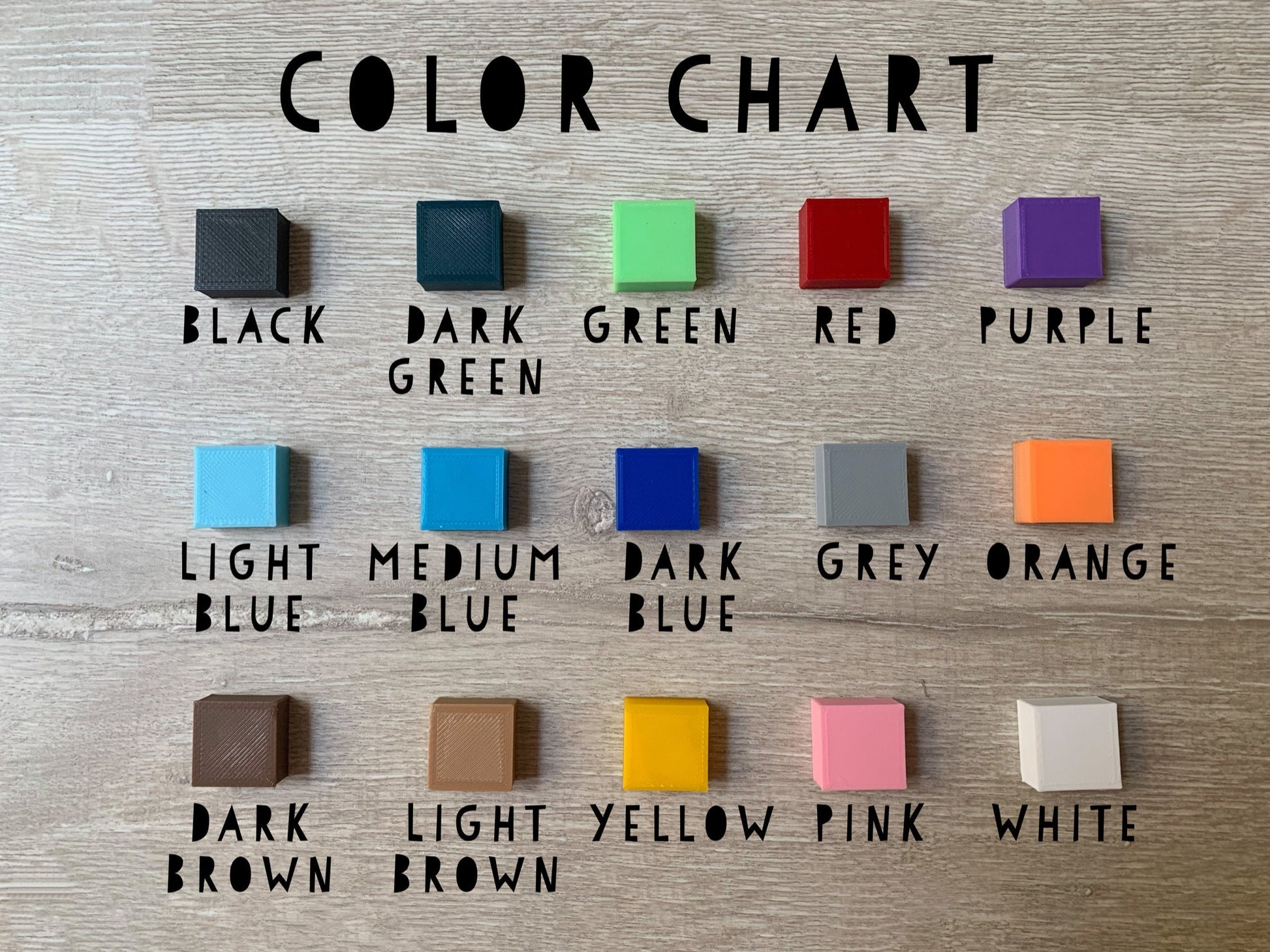 Color Chart