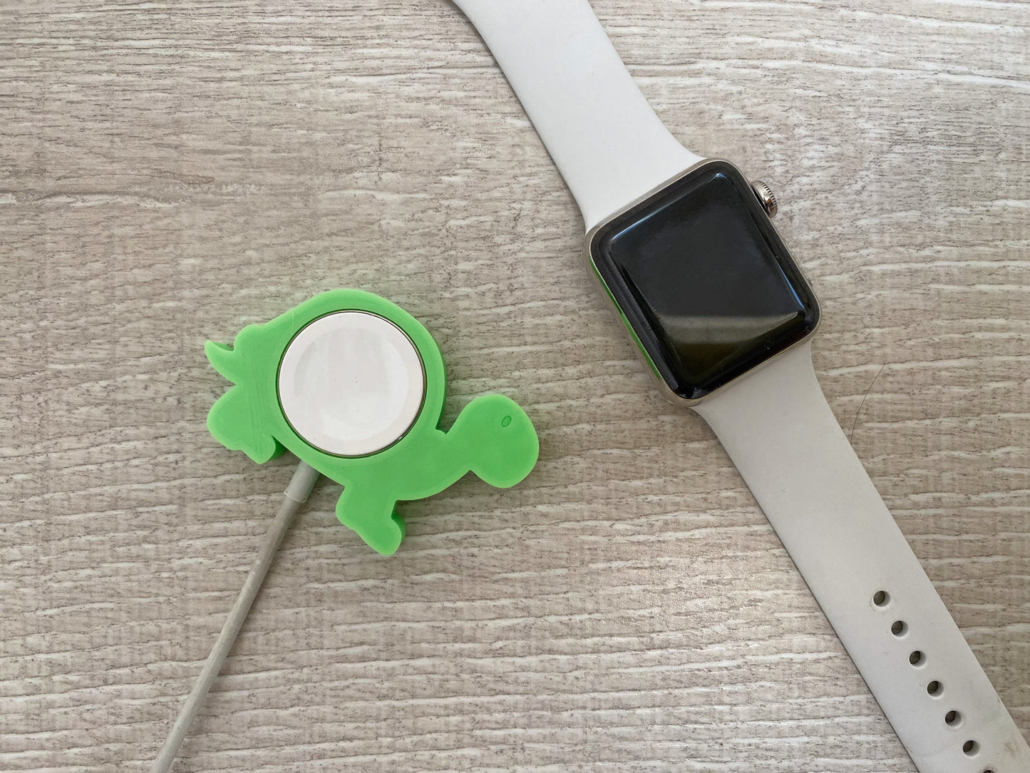 Cute Turtle Skin/Cover for Apple Watch Charger