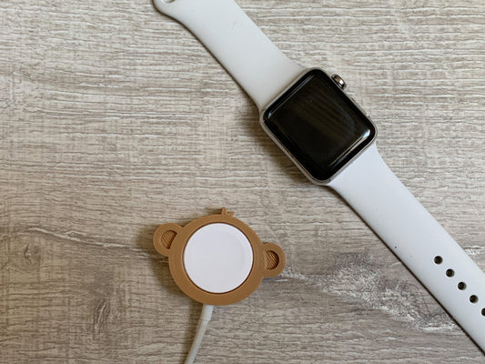 Cute Monkey Skin/Cover for Apple Watch Charger