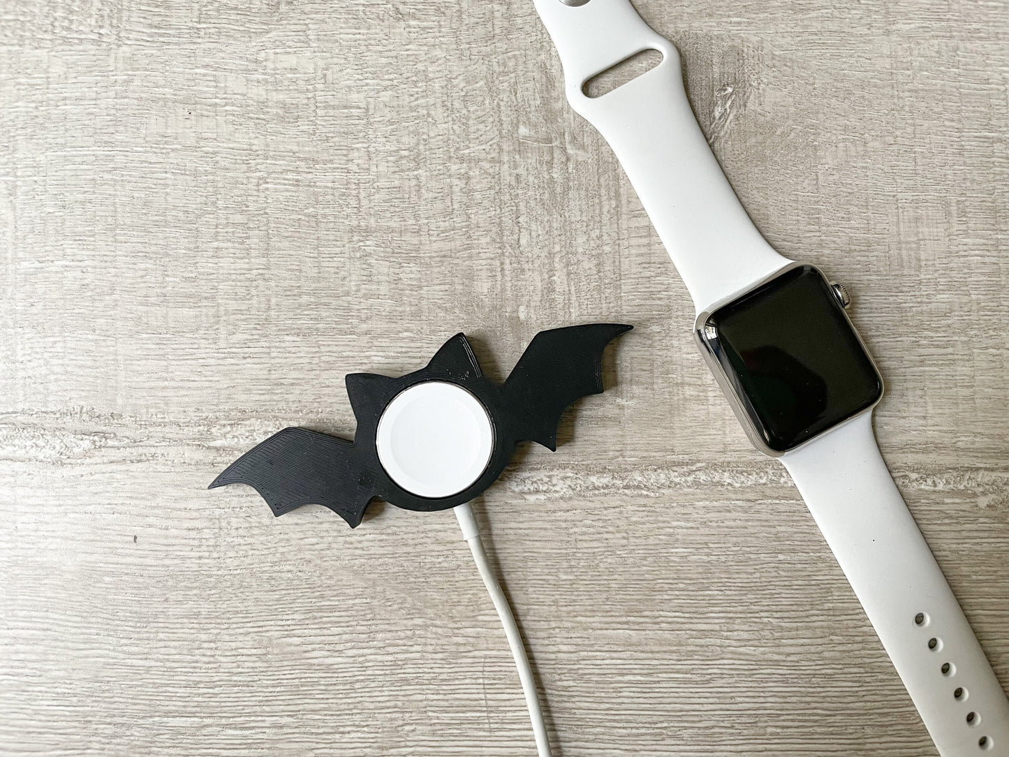 Cute Bat Skin/Cover for Apple Watch Charger