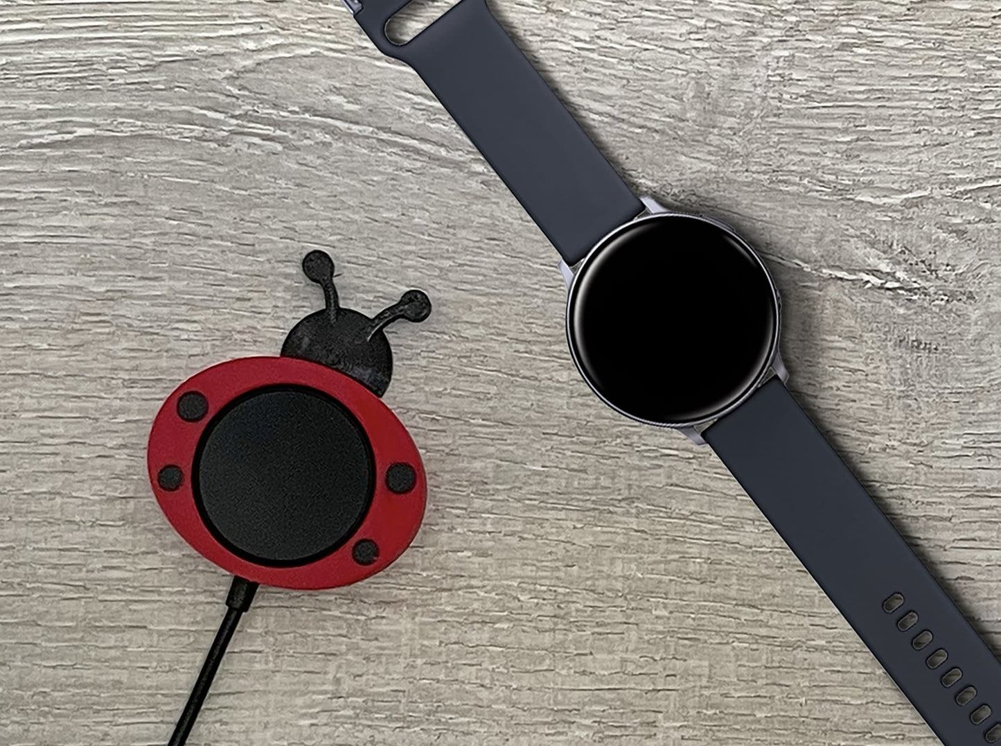 Cute Ladybug Skin/Cover for Samsung Galaxy Watch Charger