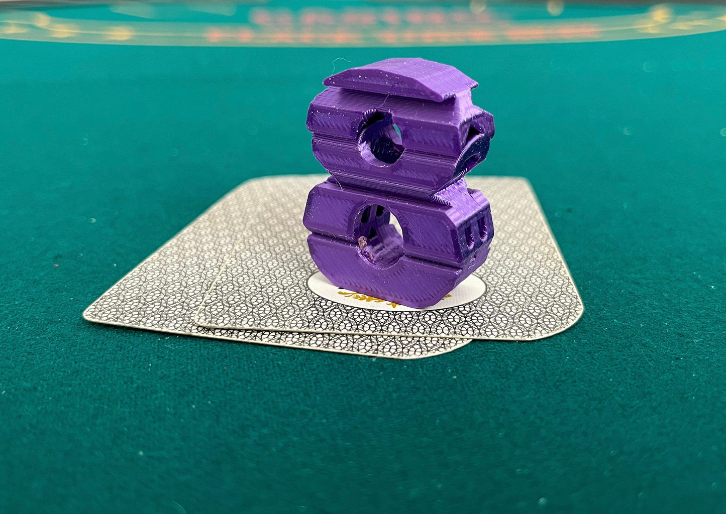 Kobe Bryant #8 Poker Card and Chip Protector (3D Printed)