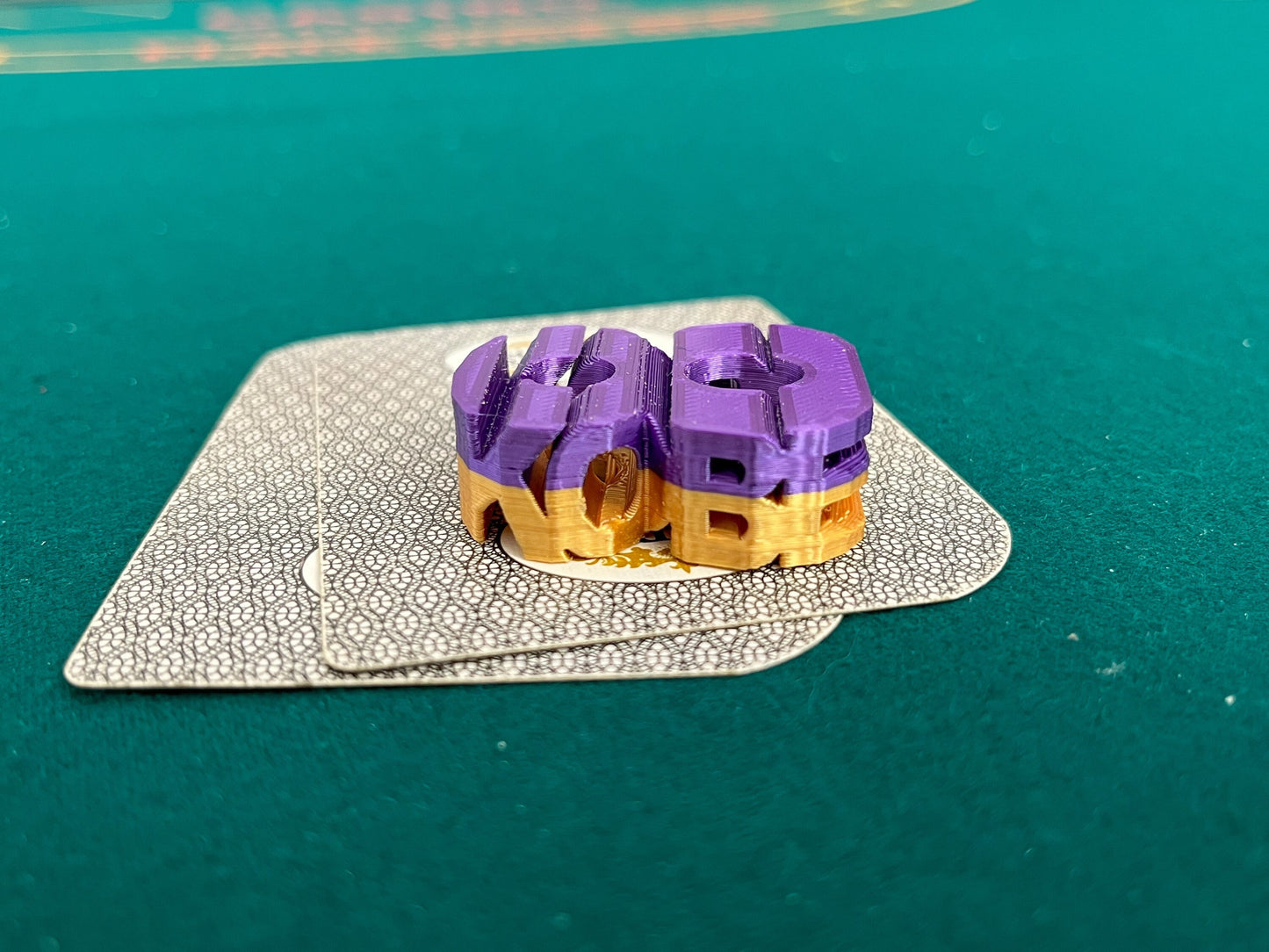 Kobe Bryant #8 Poker Card and Chip Protector (3D Printed)