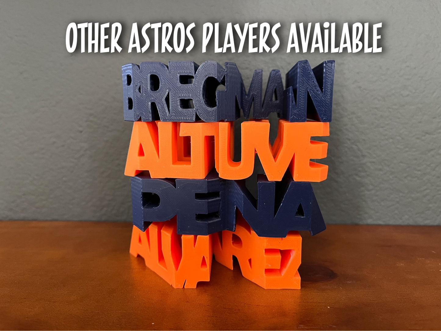 Cool José Altuve #27 3D Printed Gift