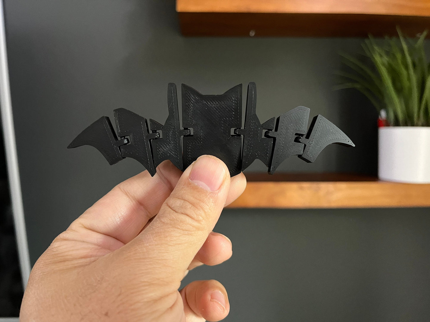 Flexi Bat Fidget Toy (3D Printed)