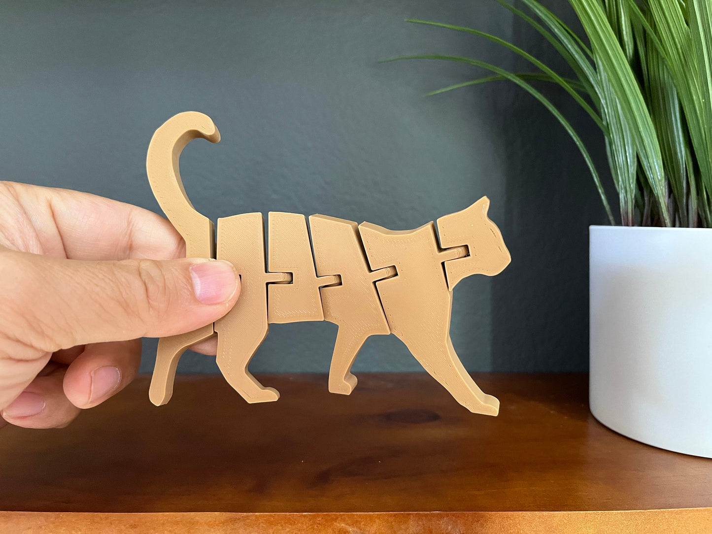 Flexi Cat Fidget Toy (3D Printed)