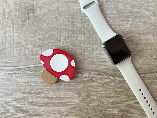 Cute Mushroom Skin/Cover for Apple Watch Charger