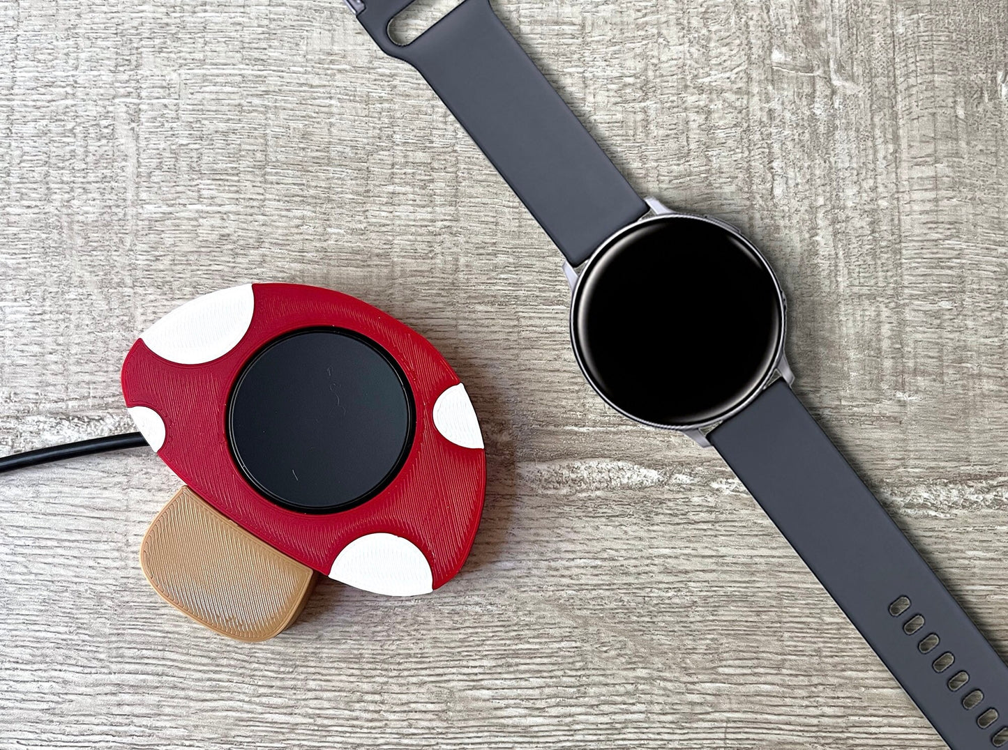 Cute Mushroom Skin/Cover for Samsung Galaxy Watch Charger