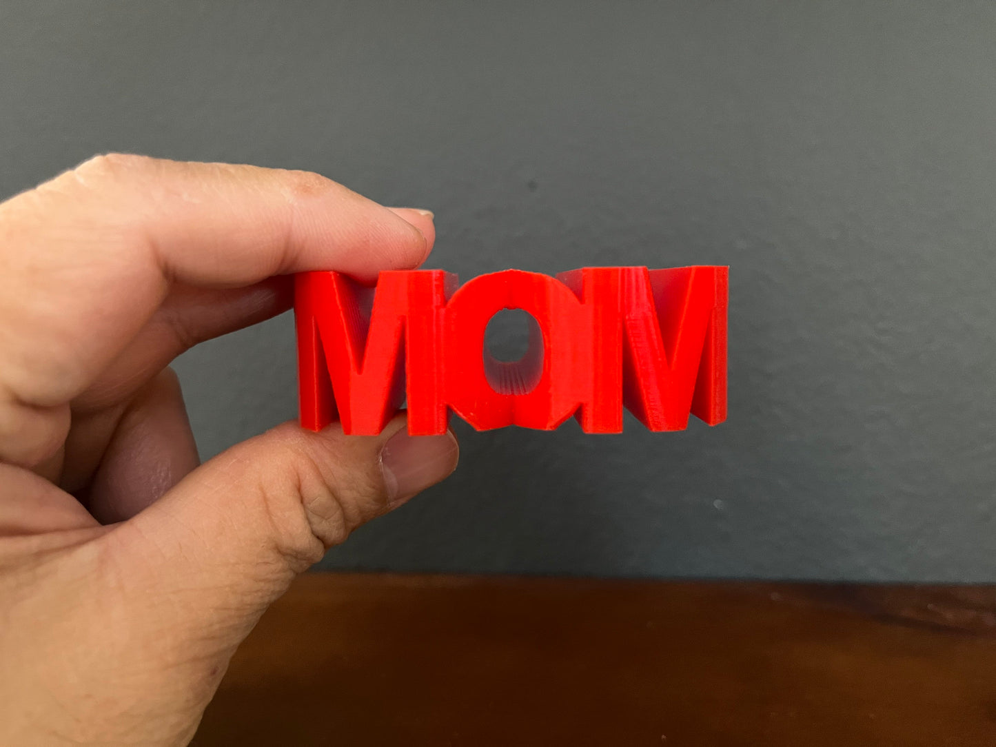 Heart/Mom 3D Printed Sculpture