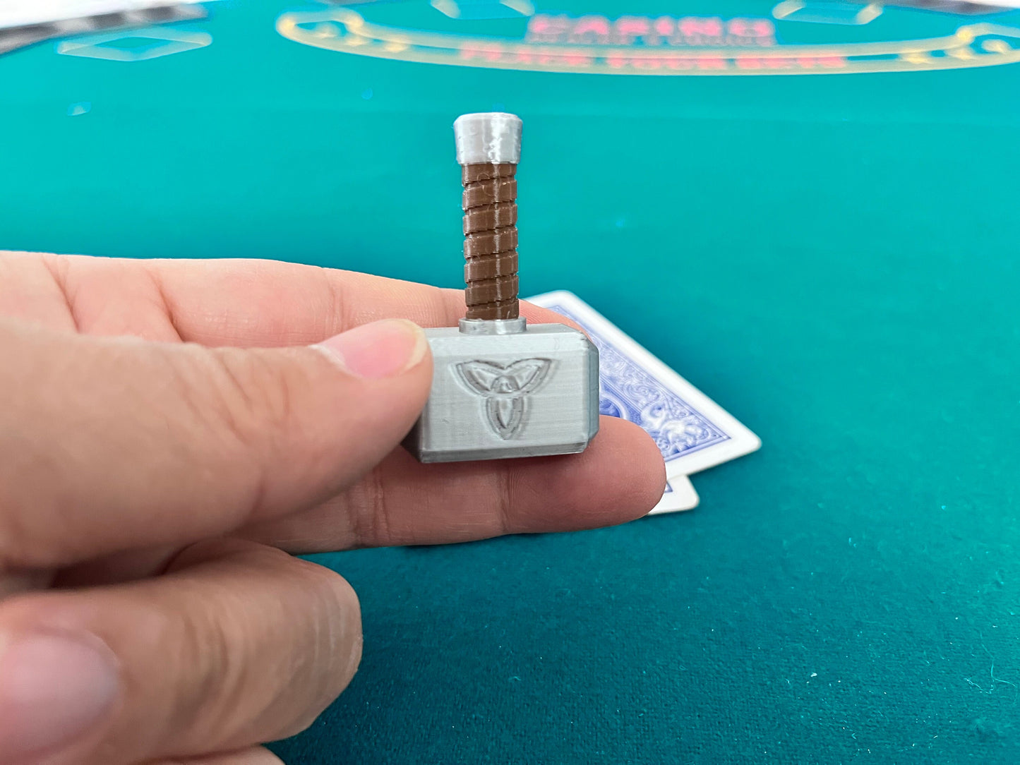 Thor's Hammer (Mjolnir) Poker Card and Chip Protector