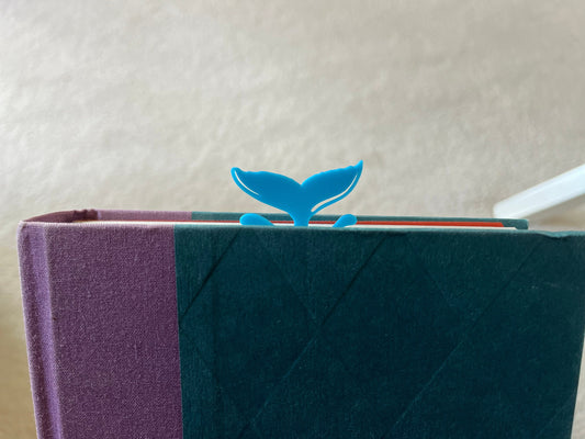 Charming Whale Tail Bookmark