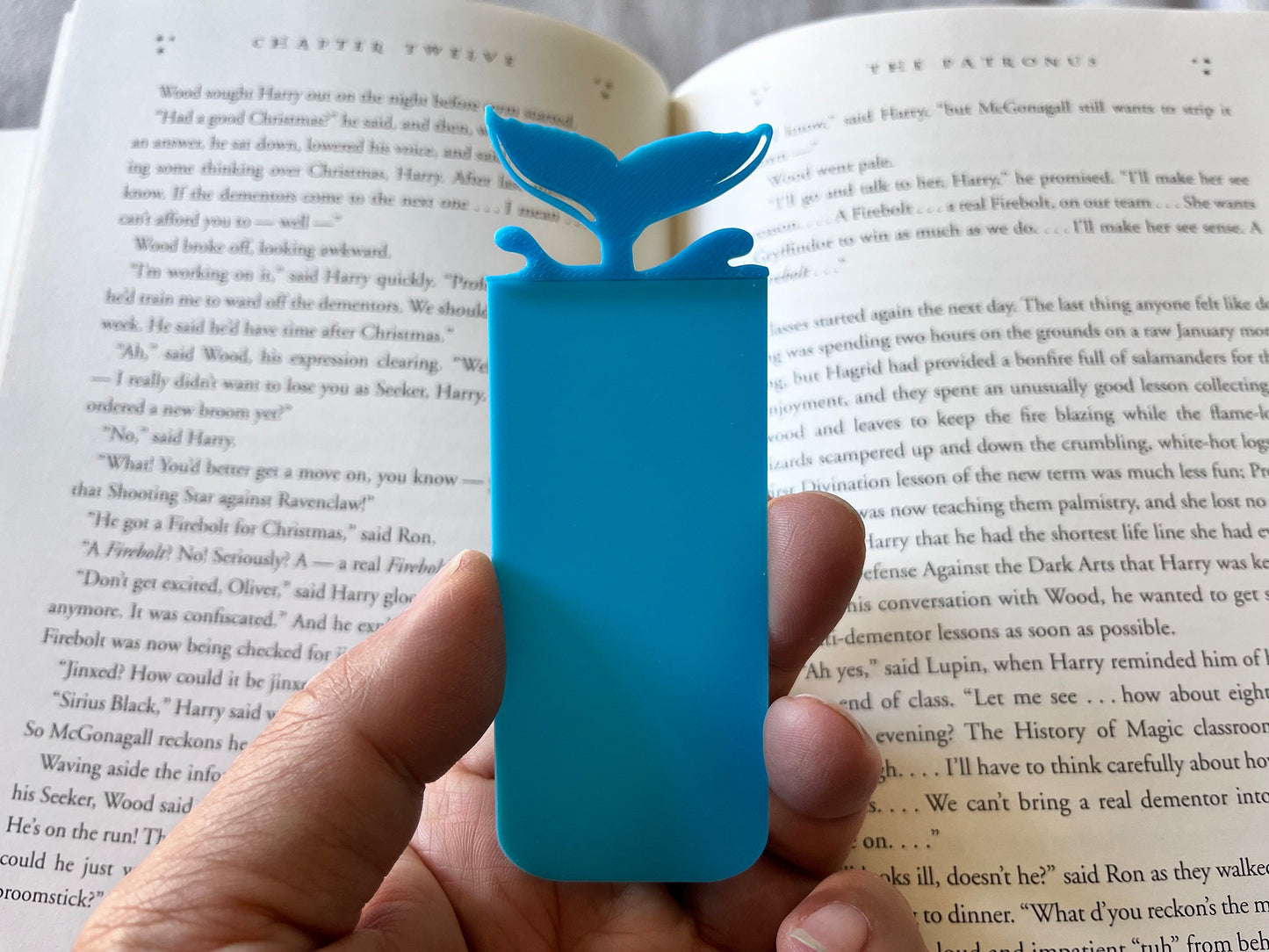 Charming Whale Tail Bookmark