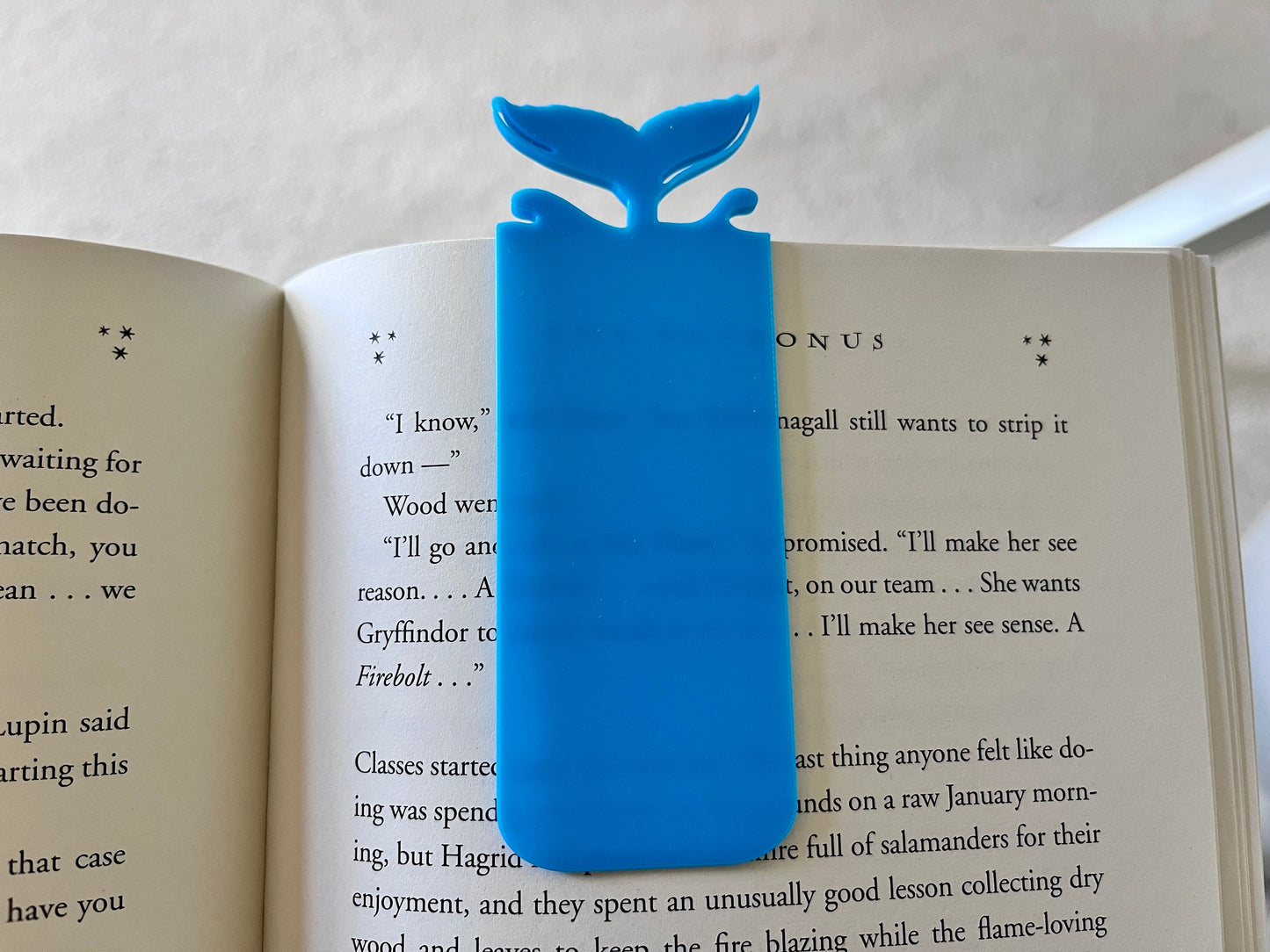 Charming Whale Tail Bookmark