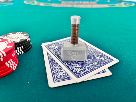 Thor's Hammer (Mjolnir) Poker Card and Chip Protector