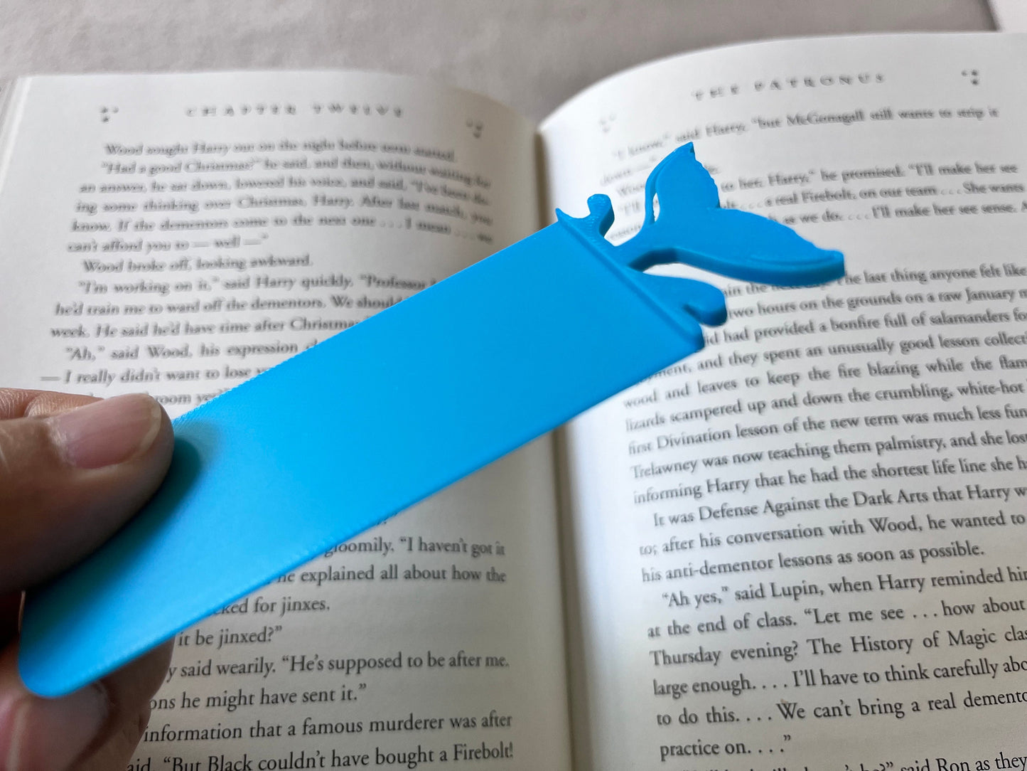 Charming Whale Tail Bookmark