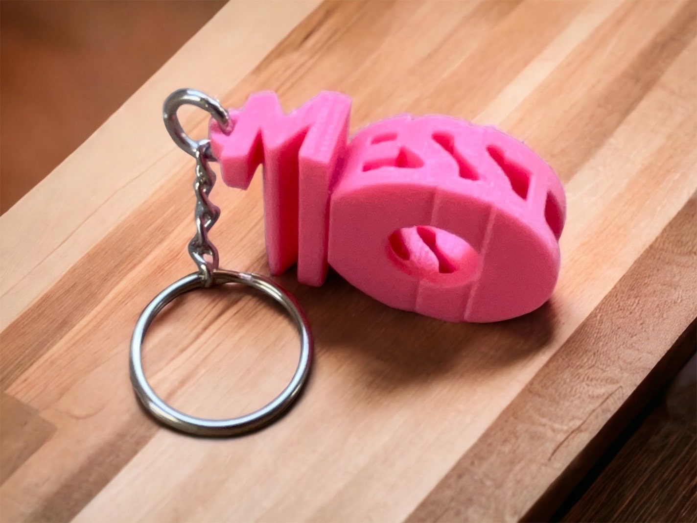 Cool and Unique Leo Messi #10 Keychain (3D Printed)