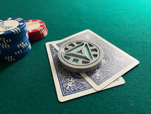 Arc Reactor Poker Card and Chip Protector